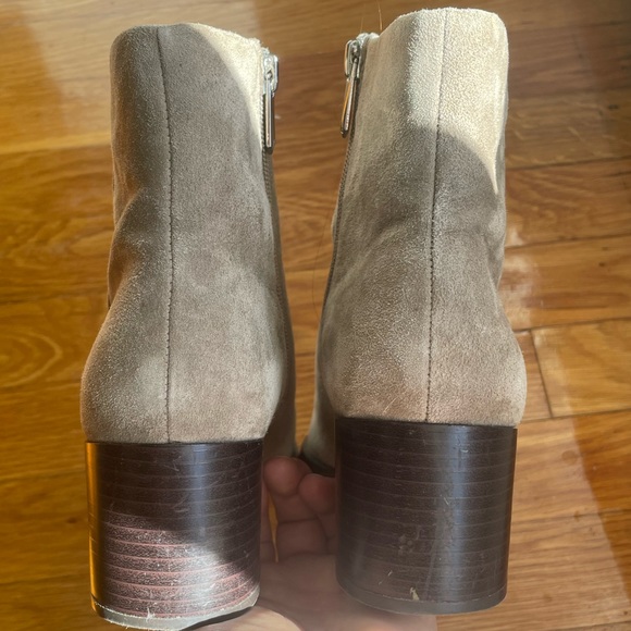 Sam Edelman Joey Boot in Putty Suede - Picture 3 of 5